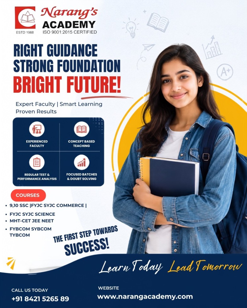 RIGHT GUIDANCE. STRONG FOUNDATION. BRIGHT FUTURE! 🚀